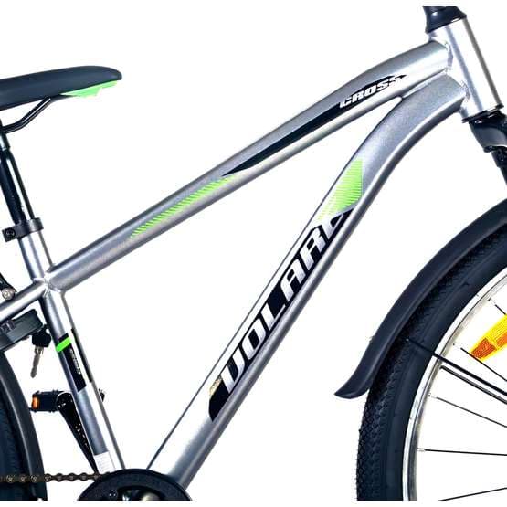 Volare - Børnecykel - Cross 26 Tommer Mørkegrå - Fodbremse