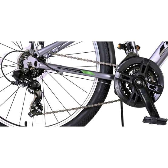 Volare - Børnecykel - Cross 24 Tommer Mørkegrå - 18 Gears