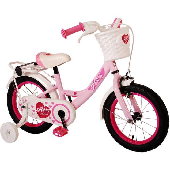 Volare - Børnecykel - Ashley 14 Inch Pink - Fodbremse