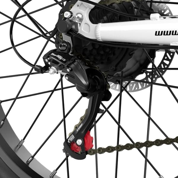 Shengmilo MX06 voksen elcykel 1000W børsteløs motor 48V 17,5AH Samsung batteri 90KM Endurance terrængående fedtdæk 26-tommer elcykel
