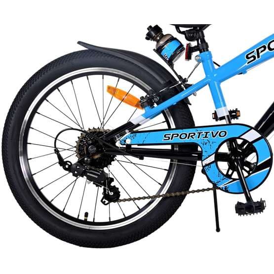 Volare - Børnecykel - Sportivo 20 Tommer Blå - 6 Gears