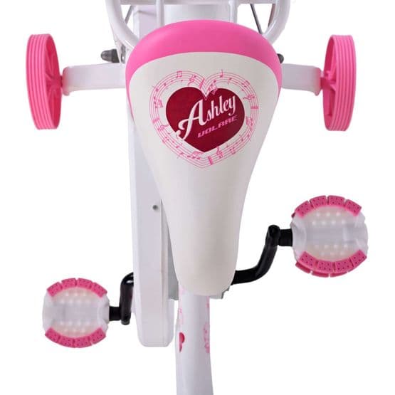Volare - børnecykel - Ashley 12 tommer hvid - fodbremse