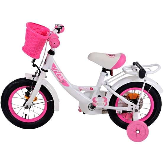 Volare - børnecykel - Ashley 12 tommer hvid - fodbremse