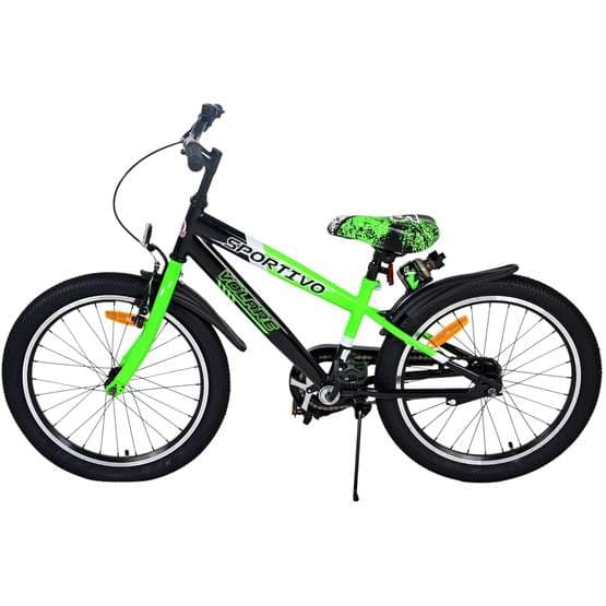 Volare - Barncykel - Sportivo 20 Tum Grön - Fotbroms