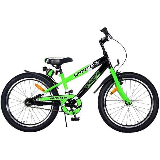 Volare - Barncykel - Sportivo 20 Tum Grön - Fotbroms