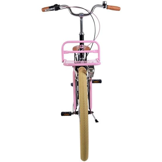 Volare - børnecykel - fremragende 26 tommer sort - Nexus 3 med bagagebærer foran
