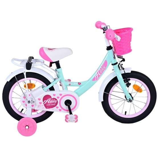 Volare - børnecykel - Ashley 14 tommer grøn - fodbremse