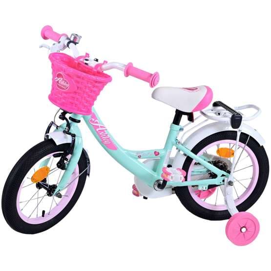 Volare - børnecykel - Ashley 14 tommer grøn - fodbremse