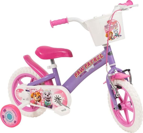 Barncykel 12" Paw Patrol Lila 1180 Girl TOIMSA