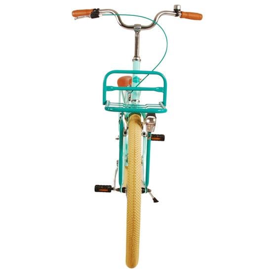 Volare - børnecykel - fremragende 26 tommer grøn - fodbremse med bagagebærer foran