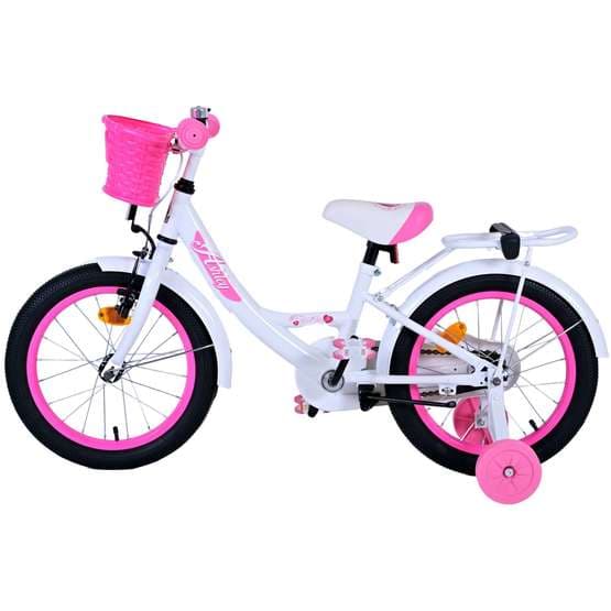 Volare - Børnecykel - Ashley 16 Tommer Hvid - Fodbremse