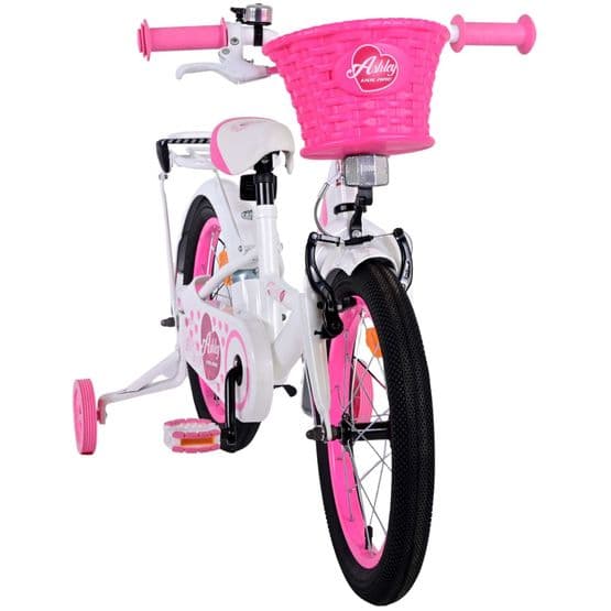 Volare - Børnecykel - Ashley 16 Tommer Hvid - Fodbremse
