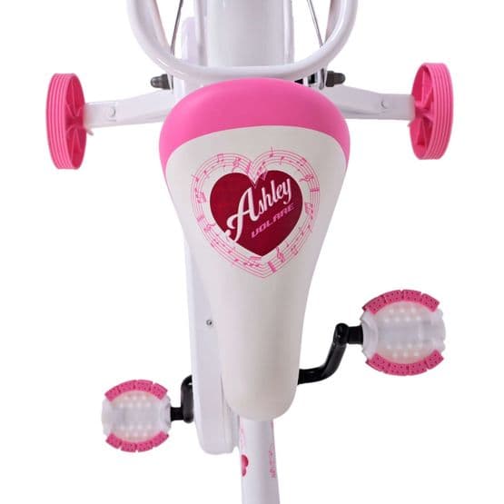 Volare - Børnecykel - Ashley 16 Tommer Hvid - Fodbremse