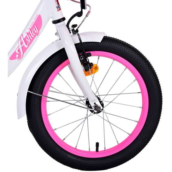 Volare - Børnecykel - Ashley 16 Tommer Hvid - Fodbremse