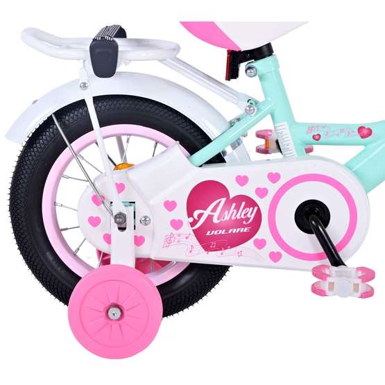 Volare - børnecykel - Ashley 12 tommer grøn - fodbremse