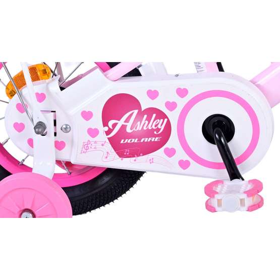Volare - Barncykel - Ashley 12 Tum Rosa - Fotbroms