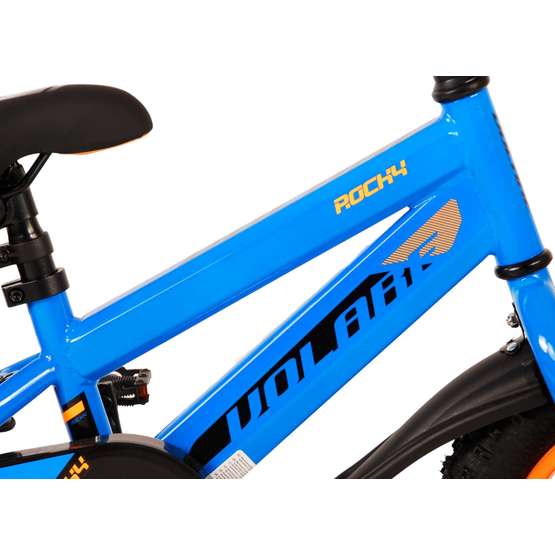 Volare - børnecykel - Rocky 12 tommer blå - fodbremse