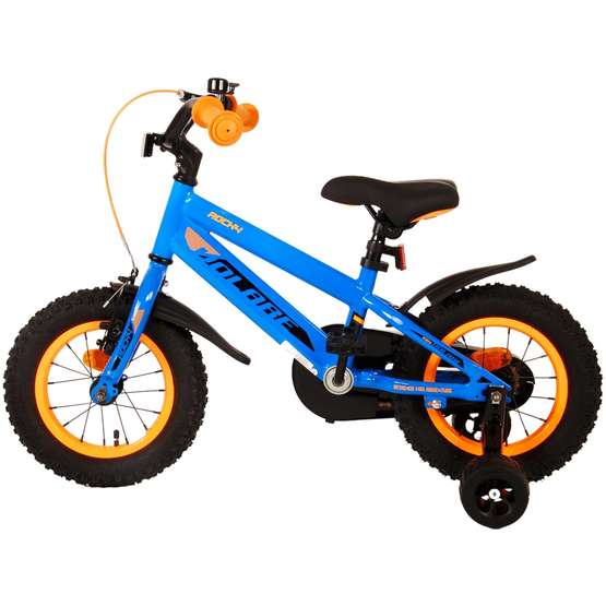 Volare - børnecykel - Rocky 12 tommer blå - fodbremse