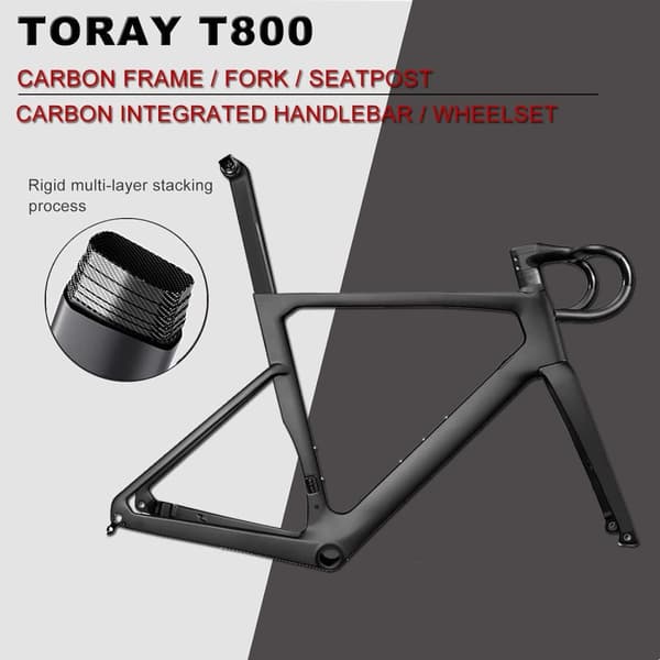 RINOS Gravel pyörät Carbon Sandman5.0 Shimano R8000 Ultegra