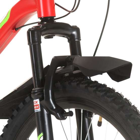 Mountainbike 21 Växlar 26-Tums Däck 36 Cm Röd