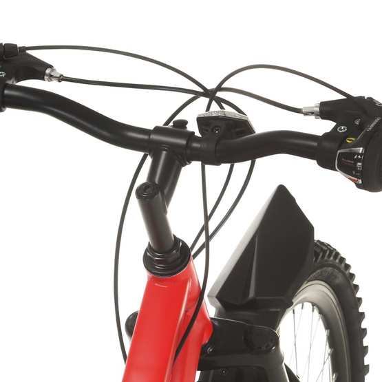 Mountainbike 21 Växlar 26-Tums Däck 36 Cm Röd