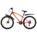 Miniatyrbild 1 av 10: Mountainbike 21 Växlar 26-Tums Däck 36 Cm Röd