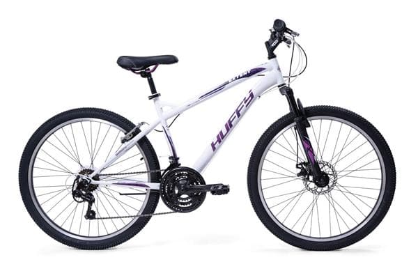 Huffy Extent 26" Women's Bicycle, Shimano TZ 31, Gloss White