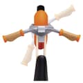 Miniatyrbillede 10 af 10: Hape Off-road Cykel Balance Orange  Dreng