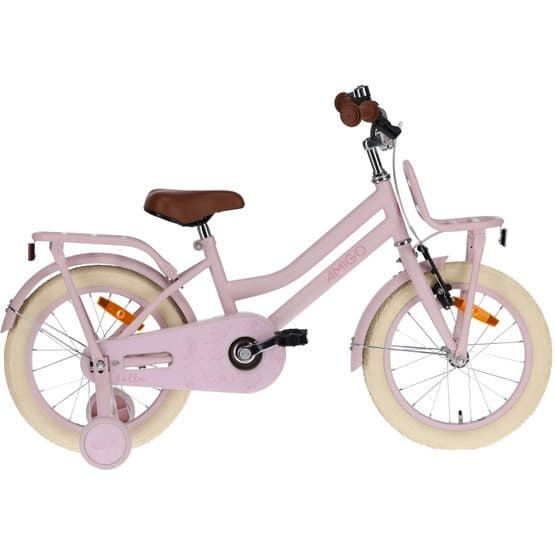 Amigo - Barncykel - Bella 16 Tum 26 Cm Fotbroms Rosa