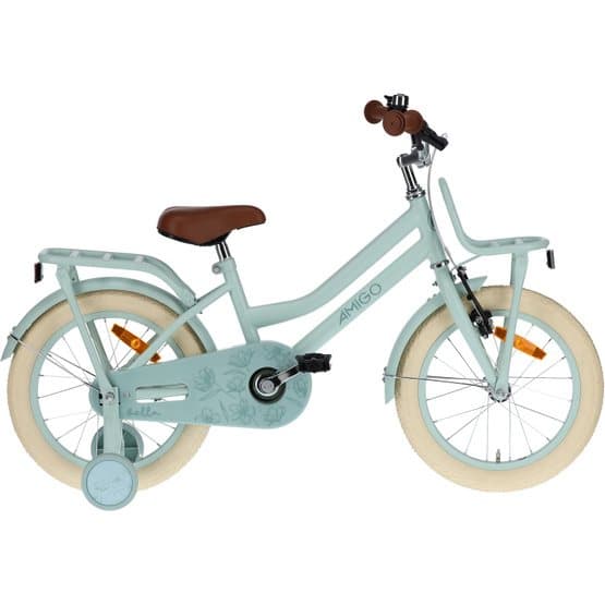 Amigo - Barncykel - Bella 16 Tum 26 Cm Fotbroms Grön