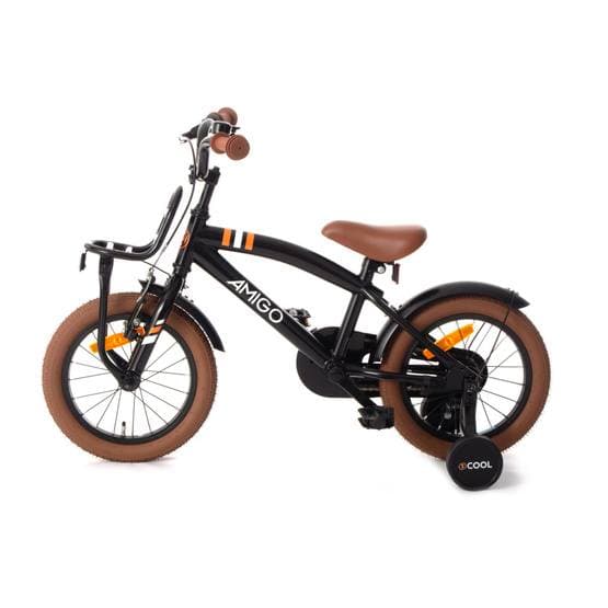 Amigo - Barncykel - 2Cool 14 Tum 24 Cm Fotbroms Svart