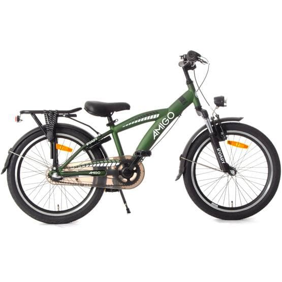 Amigo - Barncykel - Roady 20 Tum 27,5 Cm 3 Växlar Fotbroms Grön