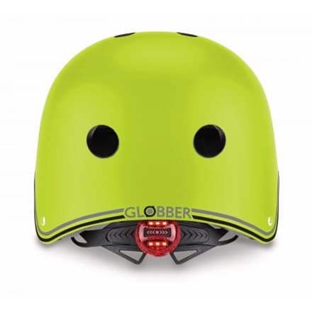 GLOBBER helmet Primo Lights, XS/S ( 48-53CM ), lime green, 505-106