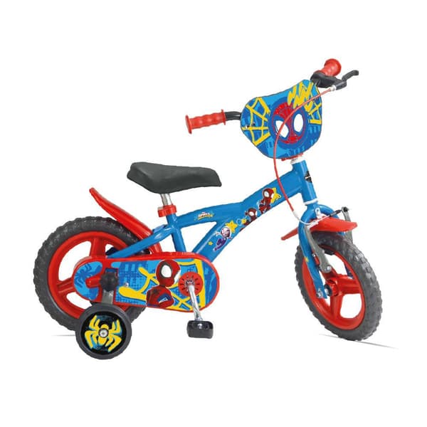 Disney Cykel Spiderman 12´´ Blå Pojke