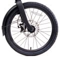 Miniatyrbillede 5 af 9: Qicycle Foldbar Elektrisk Cykel C2 Sort One Size / 250Wh