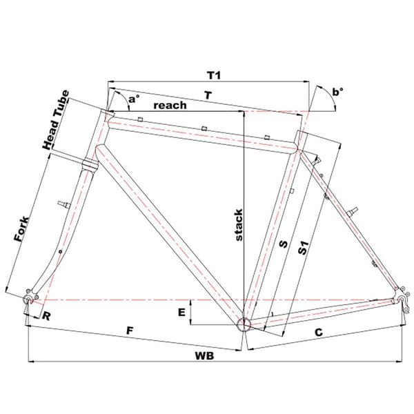 Cinelli Superstar Gruscykel Hobootleg Deore 2022 Röd 2XL
