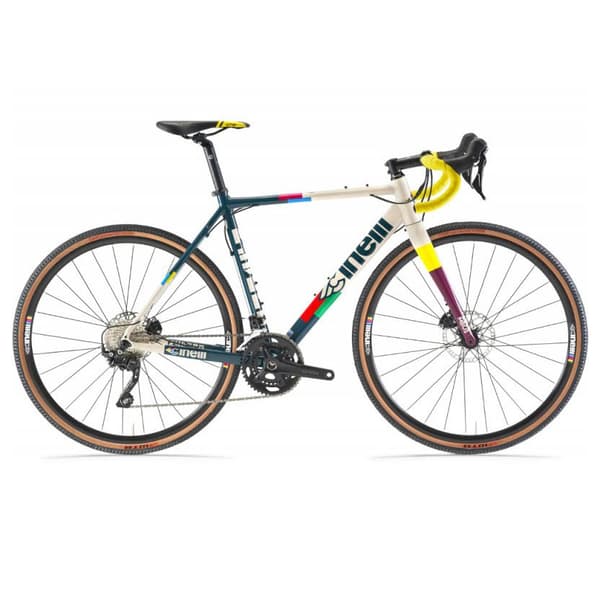 Cinelli Superstar Gruscykel Zydeco Grx 2023 Vit,Blå XL