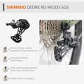 Miniatyrbillede 6 af 10: RINOS Gaia2.0 Carbon MTB Shimano Deore 12 gear Rockshox 19 inch ramme