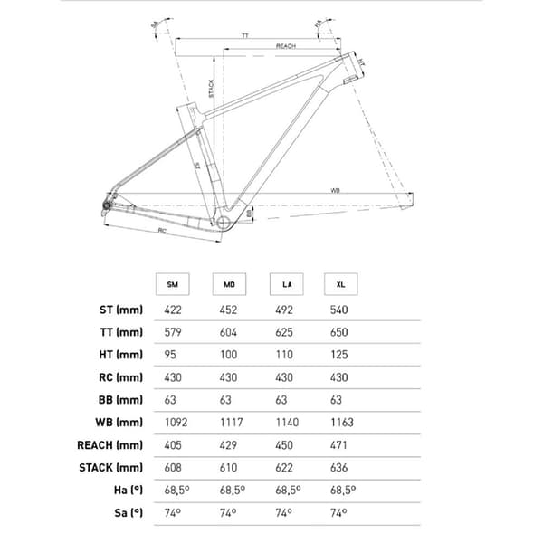 Wrc Mtb-cykel Xtrem 29´´ Xt 2023 Grå XL