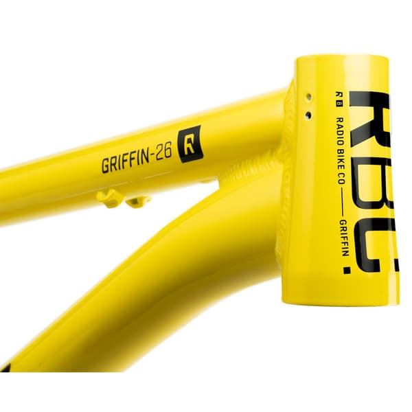 Radio Bmx Kehys Griffin 26´´ Keltainen 22.6´´