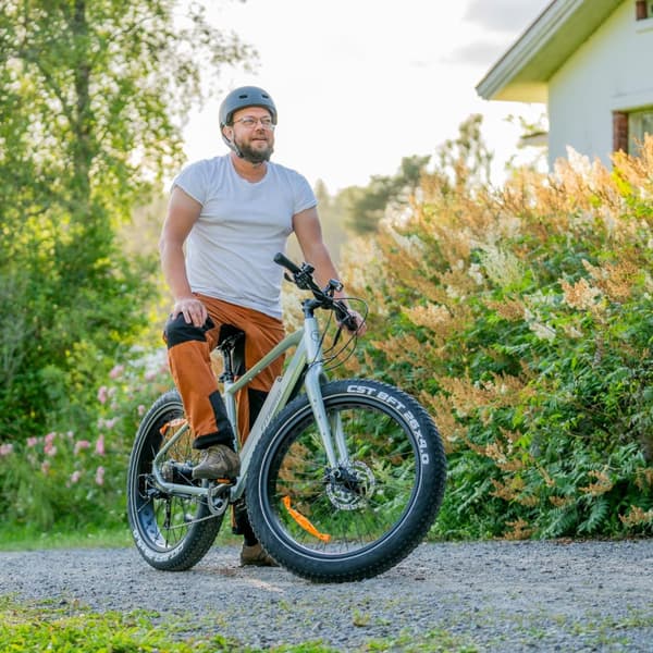 FitNord Rumble 300 Elfatbike, 720 Wh batteri, 140 km kapacitet, 250 W motor