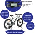 Miniatyrbild 9 av 9: FitNord Rumble 300 Elfatbike, 720 Wh batteri, 140 km kapacitet, 250 W motor