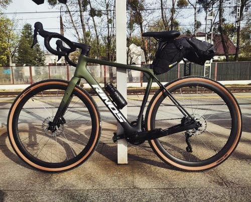 RINOS Gravel pyörät Carbon Sandman4.0 Shimano GRX400
