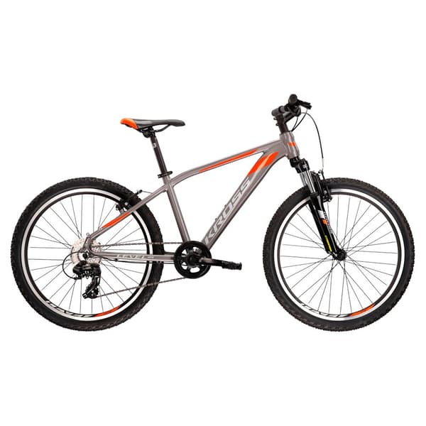Kross Mtb Cykel Level 2.0 24´´ Tourney Grå  Dreng