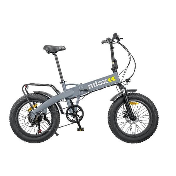 Nilox Kokoontaittuva Sähköpyörä J4 Plus Hopeinen One Size / 13Wh
