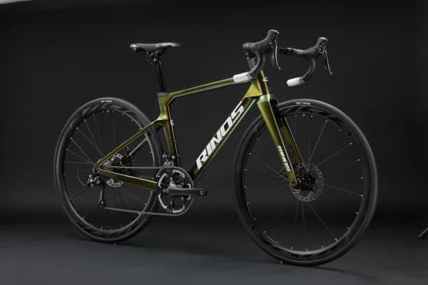 RINOS kolfiber racercykel 700C Shimano SORA R3000 18-växlad Odin1.0