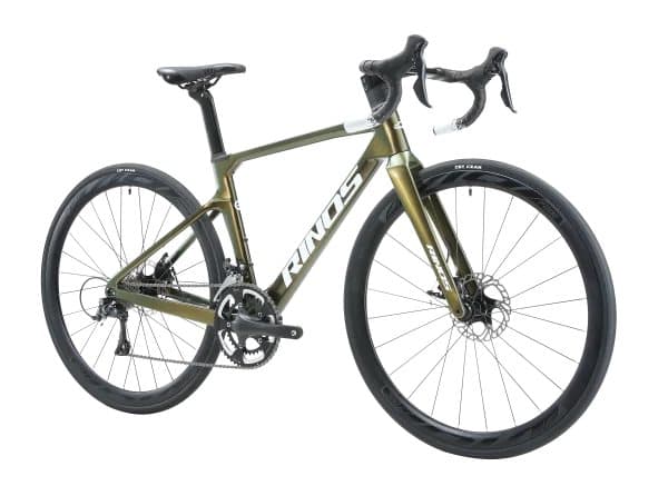 RINOS kolfiber racercykel 700C Shimano SORA R3000 18-växlad Odin1.0