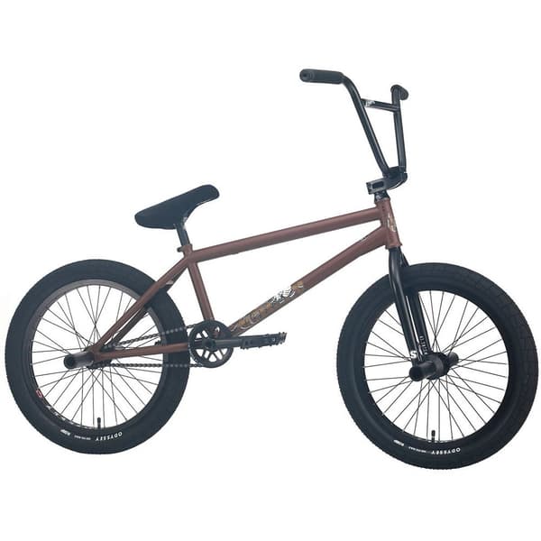Sunday Darkwave Authentic Lhd 21.25´´ Tt 2023 Bmx Cykel Brun