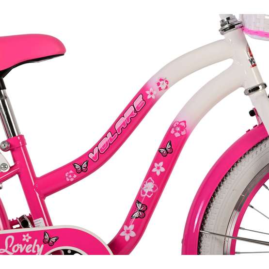 Volare - Barncykel - Lovely 20 Tum Rosa - Fotbroms