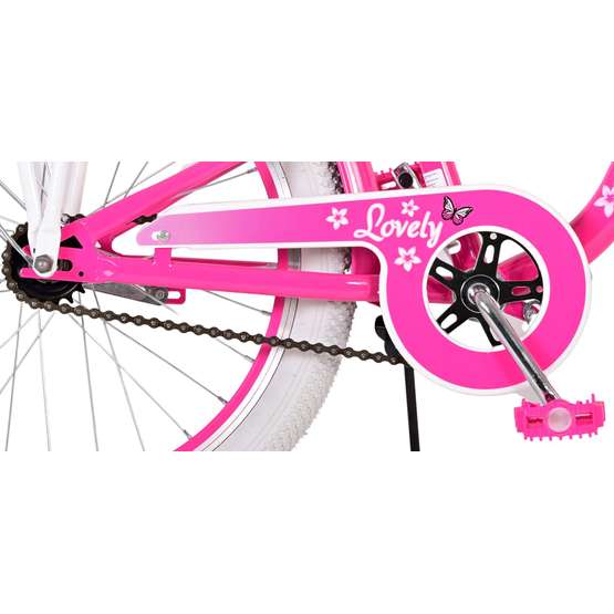 Volare - Barncykel - Lovely 20 Tum Rosa - Fotbroms